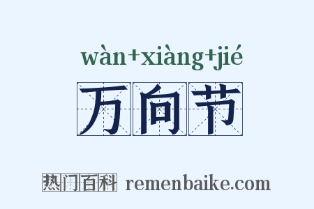 万向节是什么意思的图片